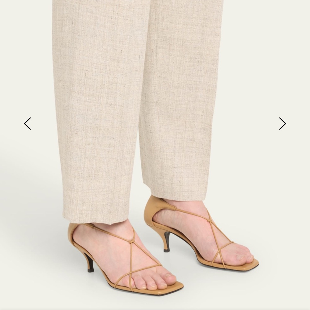 TOTEME - The Knot Leather Sandals